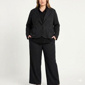 27. Silver Pinstripe Suit Bundle